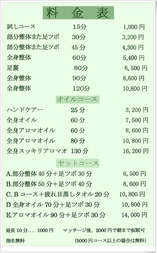 三和リラクゼーション│池袋専科